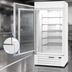 Thumbnail image #4 for MarketMax White Reach-In Glass Door Refrigerated Merchandiser with Electronic Smart Lock, 25.97 Cu. Ft.