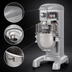 Thumbnail image #4 for Hobart Legacy+ 60-Quart Heavy-Duty Floor Planetary Mixer with Bowl, Flat Beater, Wire Whip, and Dough Hook