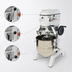 Thumbnail image #4 for Doyon 40 Qt Floor Model Planetary Mixer with 3 Speeds, Timer, and Manual Bowl Lift