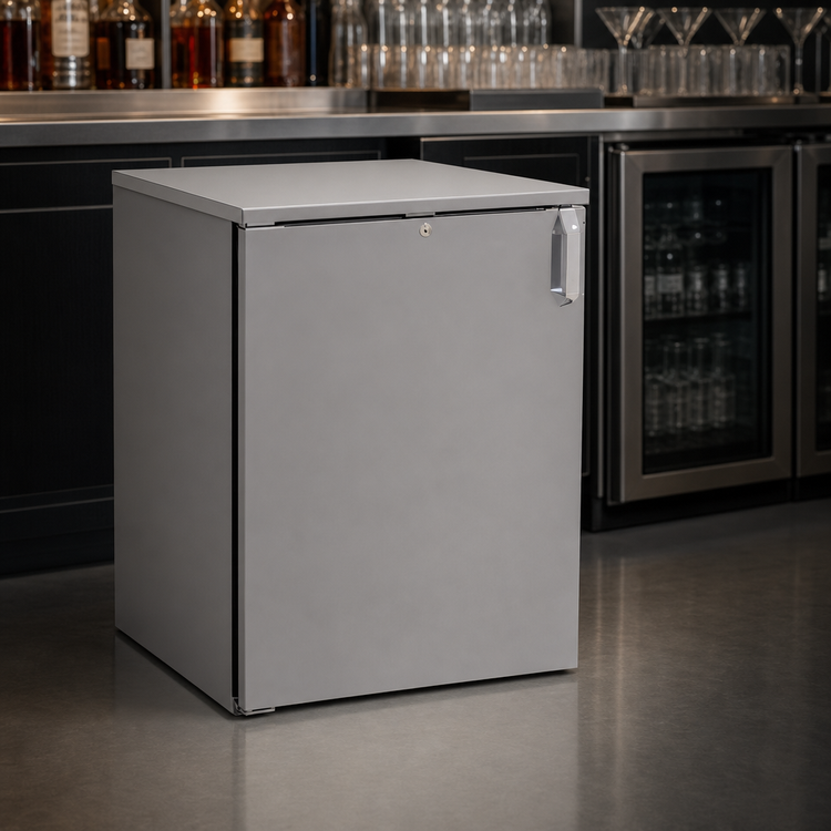 Product image #4 for Glastender DS24 One-Section Back Bar Dry Storage Cabinet, 24-Inch Wide, Solid Hinged Door, 2 Adjustable Shelves