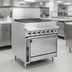Thumbnail image #3 for Jade Range Titan JTRH-36B 36-Inch Heavy Duty Gas Charbroiler Range with Cabinet Base