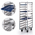 Thumbnail image #4 for Universal Wide-Angle Roll-In Refrigerator/Proofer Rack for 18 x 26 Pans, 11-Pan Capacity