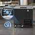Thumbnail image #4 for KoolMore 36-Inch Black Commercial Bottle Cooler with Built-In Opener, 9 Cu. Ft.
