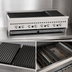 Thumbnail image #4 for Vulcan VCCB25 Countertop Gas Charbroiler, 25-1/4 Inch Wide, 4-Burner