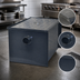 Thumbnail image #4 for BK Resources 14 lb Carbon Steel Grease Trap, 7 GPM