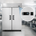 Thumbnail image #5 for Atosa Two-Section Top Mount Self-Contained Reach-In Freezer with Locking Solid Doors, 43.2 Cu. Ft., Stainless Steel