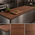 Thumbnail image #4 for Boos Block 72-Inch x 27-Inch Full-Length Edge Grain American Black Walnut Kitchen Countertop