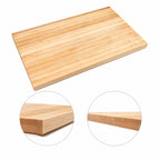 Thumbnail image #4 for John Boos Boos Block KCT4830-O Edge Grain Northern Hard Rock Maple Kitchen Countertop, 48 x 30 x 1-1/2 Inch, Flat No-Backsplash, Oil Finish