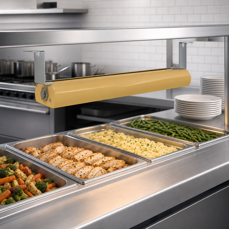 Product image #4 for Vollrath Low Profile Unlighted 54-Inch Strip Heat Lamp, 208V