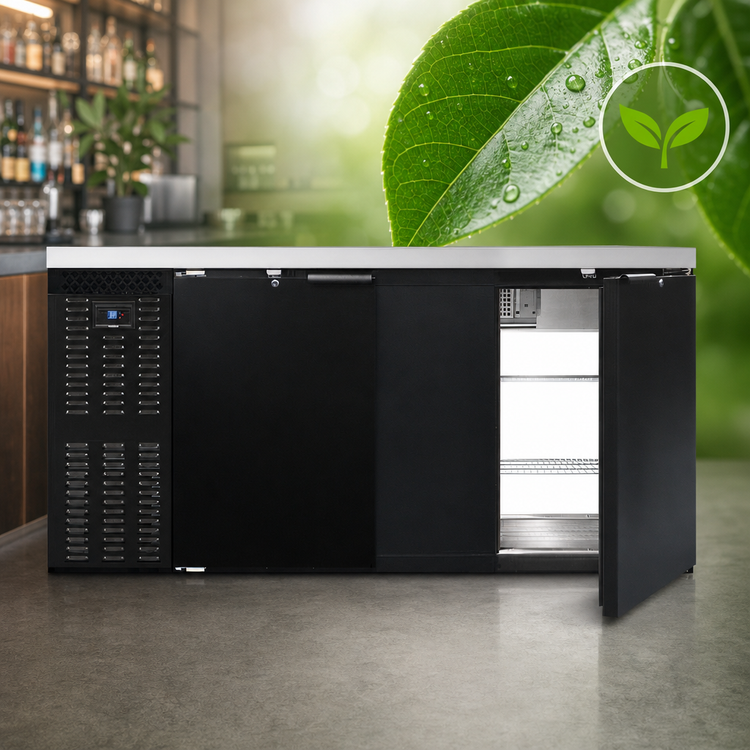 Product image #4 for Continental Refrigerator BB69SNPT Shallow Depth Pass-Thru 4-Door Back Bar Cooler