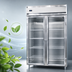 Thumbnail image #4 for Continental Refrigerator D2FSNGD Designer Line 2-Section Shallow Depth Reach-In Glass Door Freezer