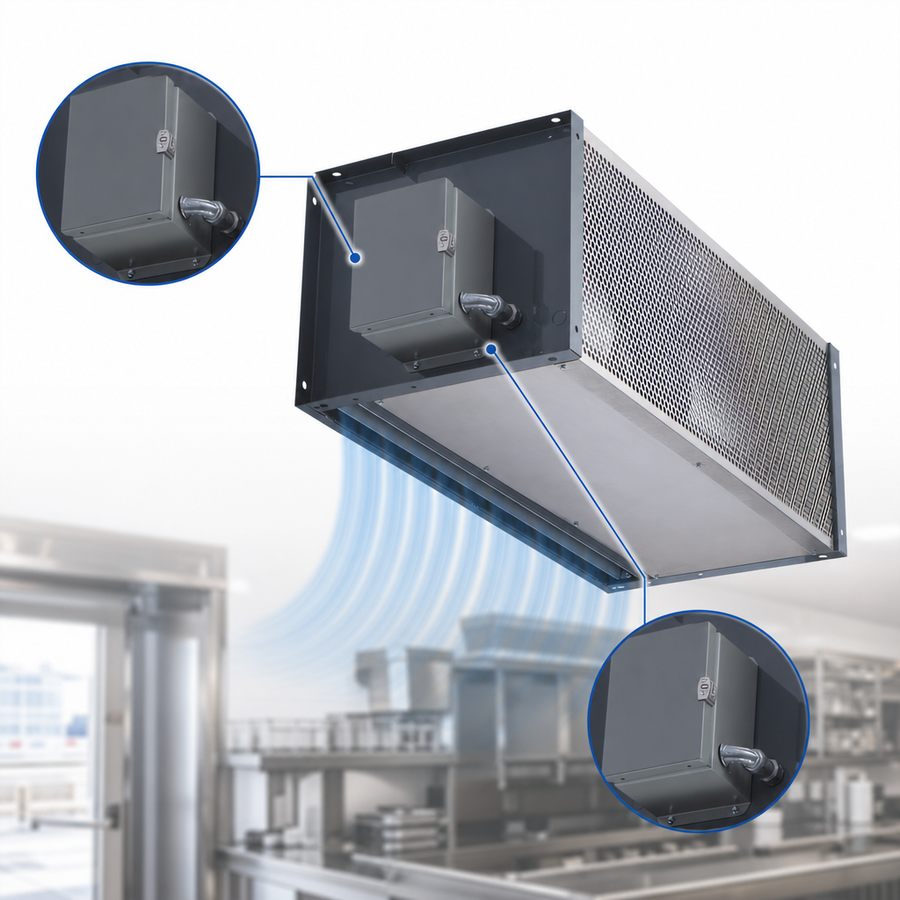 Dual 1/2 HP Direct-Drive Motors