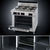 Thumbnail image #4 for Garland Sentry SS686 36-Inch Electric Restaurant Range with Full-Size Oven and 6 Sealed Elements