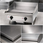 Thumbnail image #4 for Toastmaster (Middleby) TMGT24 24-Inch Countertop Natural Gas Thermostatic Griddle, 3/4-Inch Polished Steel Plate, 2 Cooking Zones