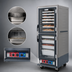 Thumbnail image #4 for Metro C5 3 Series Full-Height Mobile Moisture Heated Holding and Proofing Cabinet with Gray Insulation Armour and Dutch Clear Doors