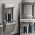Thumbnail image #4 for Eagle Group Wall-Mounted Dual Hands-Free Electronic-Eye Bottle Filler Station with 12-Inch Clearance and Filtration Kit
