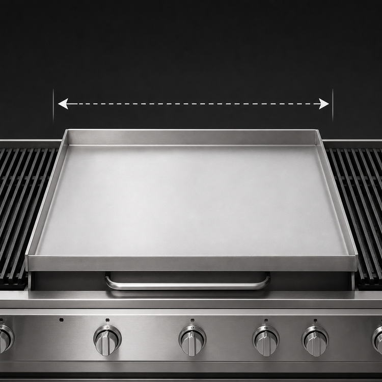 Product image #4 for MagiKitch'n MagiGriddle 60-Inch Center Charbroiler-to-Griddle Conversion Accessory