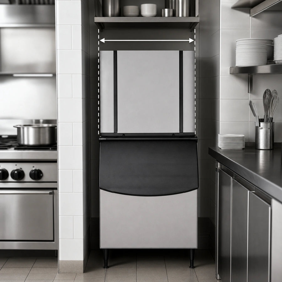 Space-Saving 30.25-Inch Width