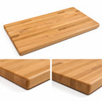 Thumbnail image #4 for John Boos Appalachian OKT-BL4827-O 48" x 27" Red Oak Edge Grain Island Countertop, 1-1/2" Thick, Oil Finish