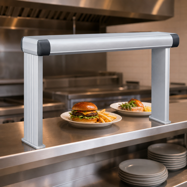 Product image #4 for Hatco Glo-Ray Designer Infrared Strip Heater, 33-1/2 Inch Wide, Single Rod, Unlighted, Aluminum, 450 Watts