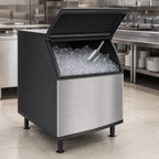 Thumbnail image #4 for Koolaire K400 Ice Storage Bin, 365 lb Capacity, Top-Hinged Front Door, for Top-Mounted Ice Maker