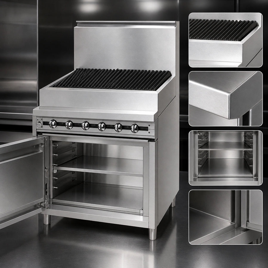 Stainless Steel Exterior and Interior