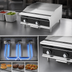 Thumbnail image #4 for Vollrath Medium-Duty Thermostatic Gas Griddle, 36-Inch Countertop