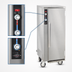 Thumbnail image #4 for FWE MT-1220-15 Mobile Moisture-Temp Heated Holding Cabinet, 15 Full-Size Pan Capacity, Stainless Steel