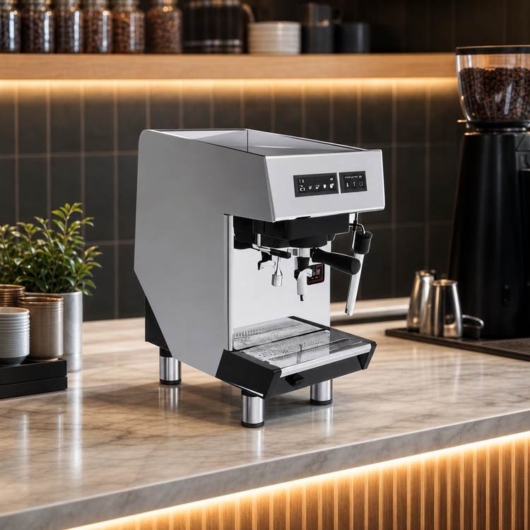 Product image #4 for UNIC Classic Plus High Profile 1-Group Automatic Commercial Espresso Machine, 110V