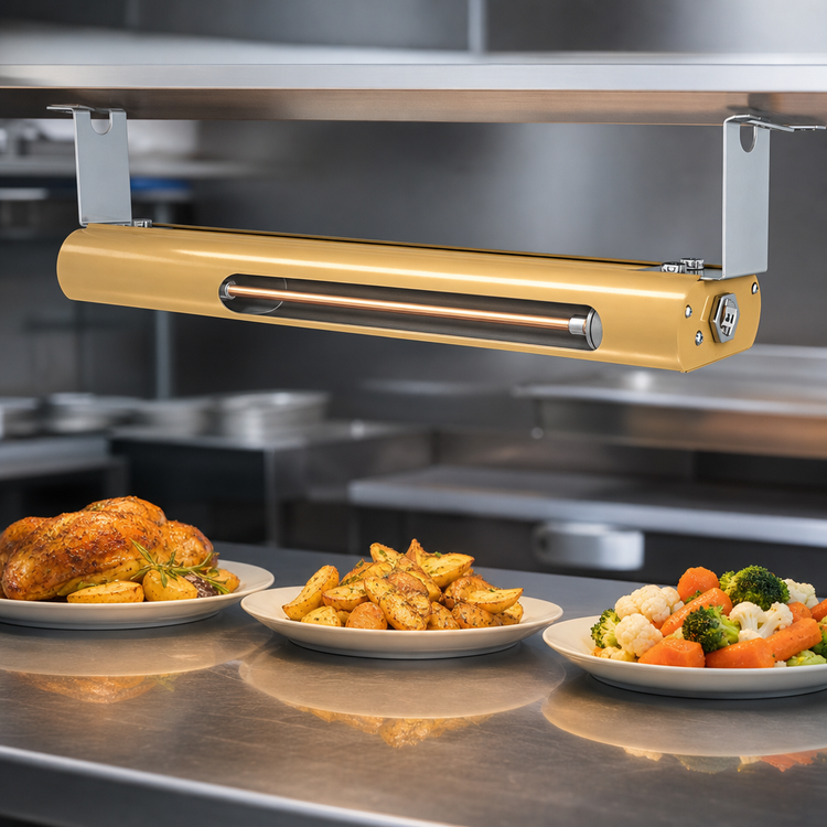 Product image #4 for Vollrath 60-Inch Low Profile Unlighted Strip Heat Lamp with Remote Toggle Switch
