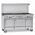 Thumbnail image #4 for Southbend Ultimate 60-Inch Commercial Gas Restaurant Range with 4 Open Burners, 36-Inch Charbroiler, Standard Oven, and Cabinet Base