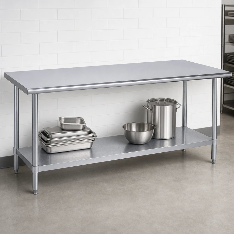 Open Base With Undershelf