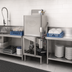 Thumbnail image #5 for CMA Dishmachines Energy Mizer Straight-Thru Door-Type Dishwasher, Low-Temp Chemical Sanitizing, 40 Racks/Hour