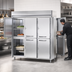 Thumbnail image #4 for Continental Refrigerator DL3W-SS-PT-HD Designer Line Three-Section Pass-Thru Heated Cabinet