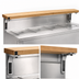 Thumbnail image #4 for Eagle Group 33-Inch Hardwood Cutting Board with Drop Brackets