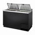 Thumbnail image #4 for True TD-50-18-HC Flat Top Bottle Cooler with Stainless Steel Countertop and Dual Lids