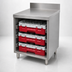 Thumbnail image #4 for Advance Tabco Special Value Underbar Closed Glass Rack Cabinet, 24