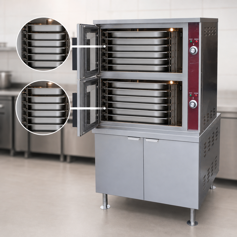 Pan Capacity Per Compartment
