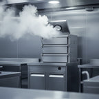 Thumbnail image #3 for Crown SC-3 Three Compartment Steam Coil Pressure Steamer with Cabinet Base
