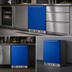 Thumbnail image #5 for Summit Appliance 5.1 Cu. Ft. Undercounter Refrigerator-Freezer with Reversible Cobalt Blue Door