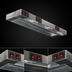 Thumbnail image #4 for Eagle RedHots 66-Inch Single Rod Unlighted Standard-Watt Strip Heat Lamp, 208V