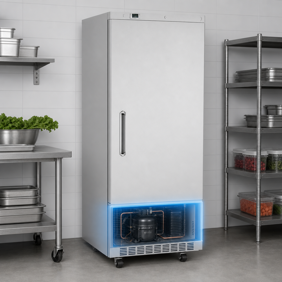 Self-Contained Bottom-Mount Refrigeration