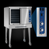 Thumbnail image #4 for Imperial Single-Deck Bakery Depth Gas Convection Oven with Window, 50/50 Doors and 5 Racks