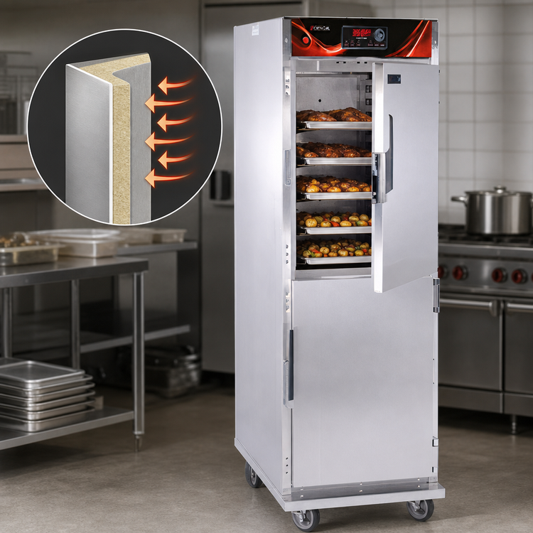 Product image #4 for Cres Cor Roast-N-Hold Full-Height Non-Venting Insulated Convection Cook and Hold Oven, 18-Pan, 240V