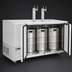 Thumbnail image #5 for Atosa MKC68GR 68-Inch Direct Draw Keg Cooler with 3 Half-Barrel Capacity and 2 Dual Faucet Towers