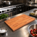 Thumbnail image #4 for Boos Block American Cherry Blended Edge Grain Kitchen Countertop, 18 x 25 x 1-1/2 Inch