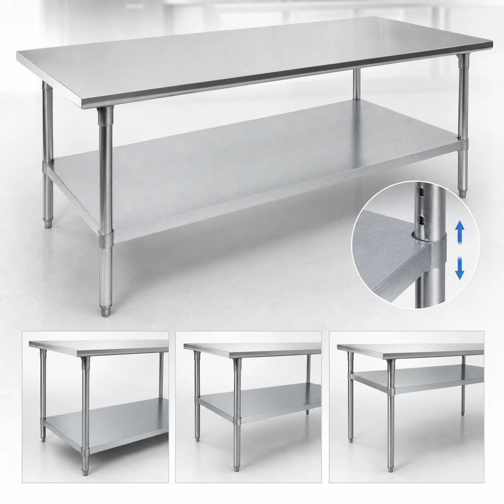 Adjustable Galvanized Undershelf