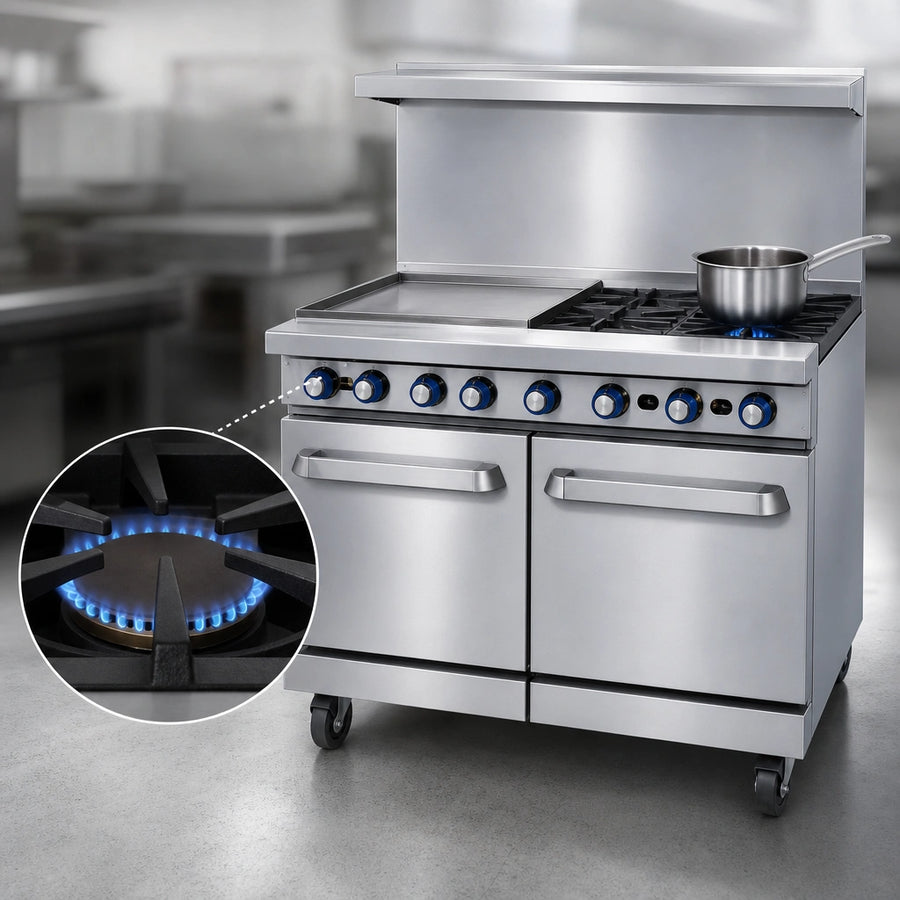 Low Simmer Burners