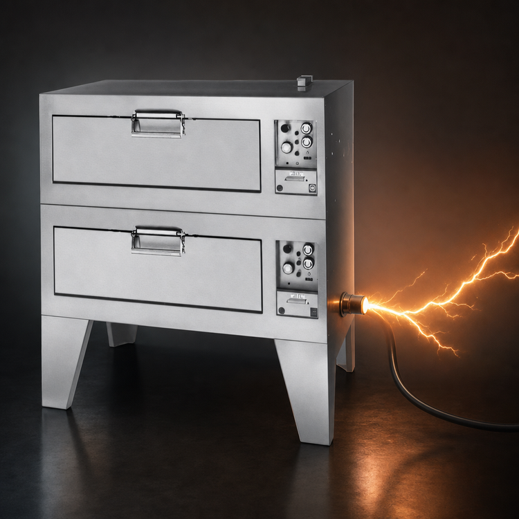 Product image #4 for Lang Marine 54-Inch Wide Single-Section Electric Deck-Type Bake Oven