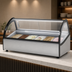 Thumbnail image #5 for KoolMore 46-Inch Countertop Gelato Display Cabinet, 6-Pan, Curved Glass, Self-Contained Refrigeration